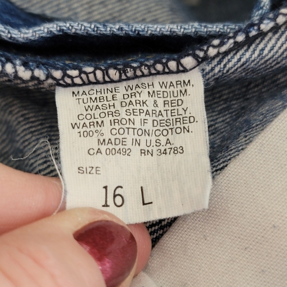 Lee 4 Vintage High Rise Stone Wash Tapered Leg Relaxed Fit Mom Jeans - Picture 14 of 15